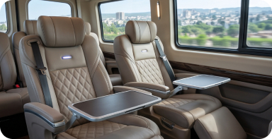 Luxury Force Urbania traveller exterior view in Delhi